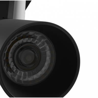 ANDROMEDA PRIME NA SZYNOPRZEWÓD 3F CCT 24W 230V 25st IP20 śr.76x177x228mm CZARNY SPECTRUM (SLI033036CCT_PW)